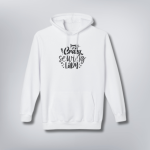 Crazy Sewing Lady - Eco-Friendly Hoodie
