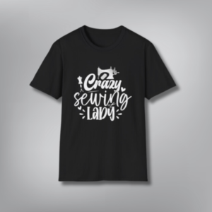 Crazy Sewing Lady Eco-Friendly T-Shirt